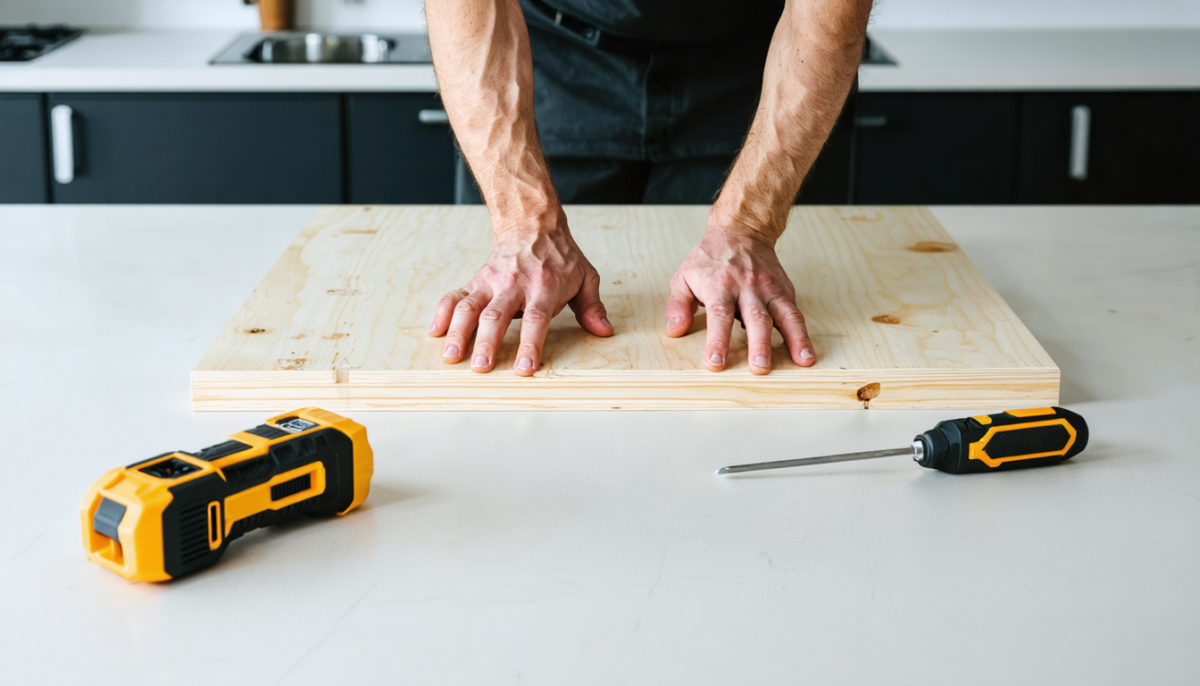 découvrez une astuce pratique pour rehausser un plan de travail facilement et rapidement, sans avoir à tout démonter. suivez nos conseils simples pour transformer votre espace de cuisine en un rien de temps.