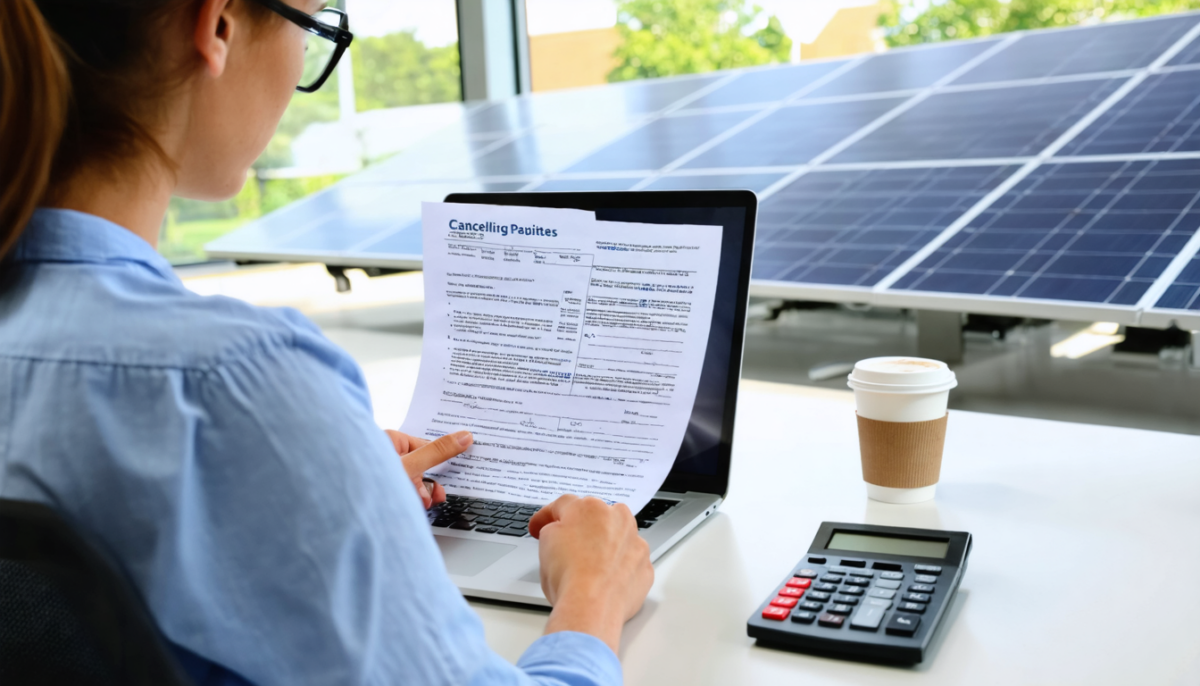 découvrez notre guide pratique pour annuler un bon de commande de panneaux photovoltaïques en toute simplicité et éviter les complications.