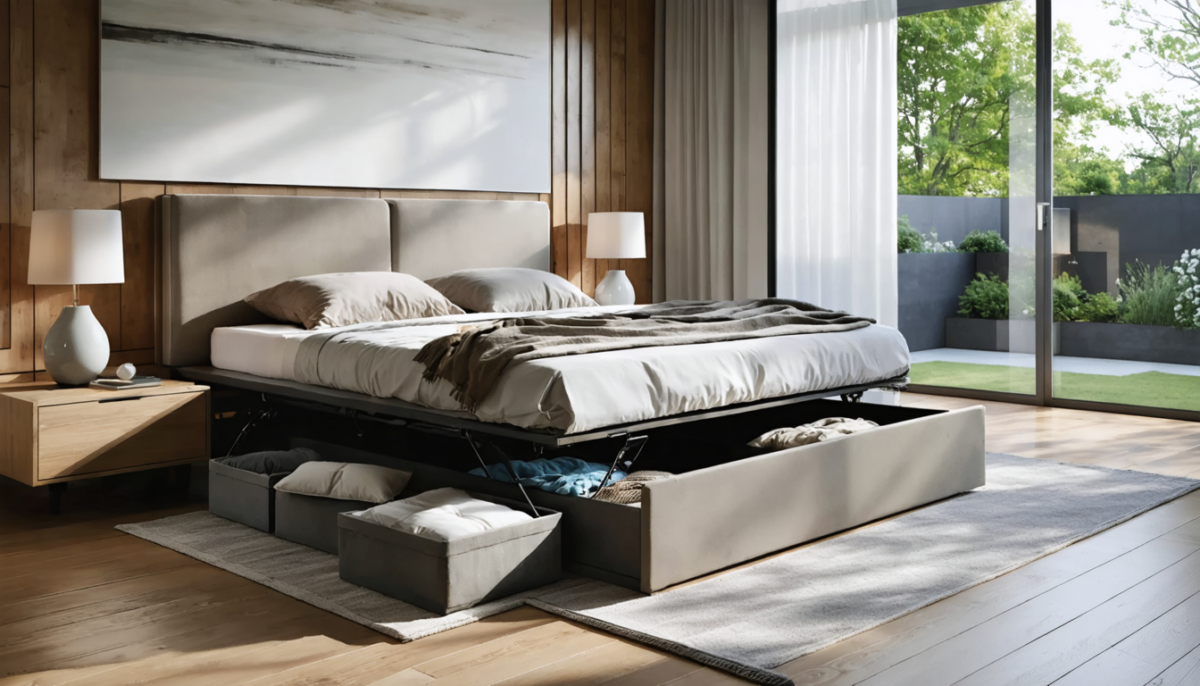 découvrez comment un lit coffre peut optimiser le rangement de votre chambre en offrant un espace de stockage pratique et esthétique, idéal pour maximiser l'organisation sans encombrer votre intérieur.