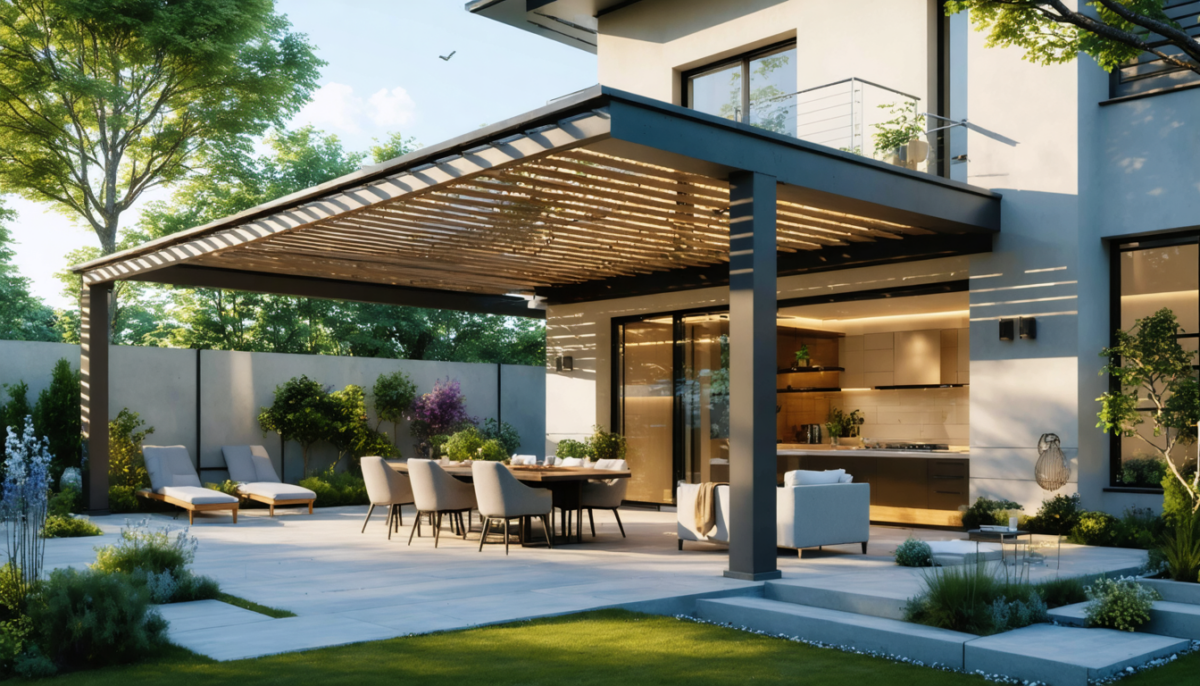 découvrez comment une pergola adossée peut transformer votre maison en un espace élégant et convivial, parfait pour profiter du plein air tout en ajoutant du cachet à votre extérieur.