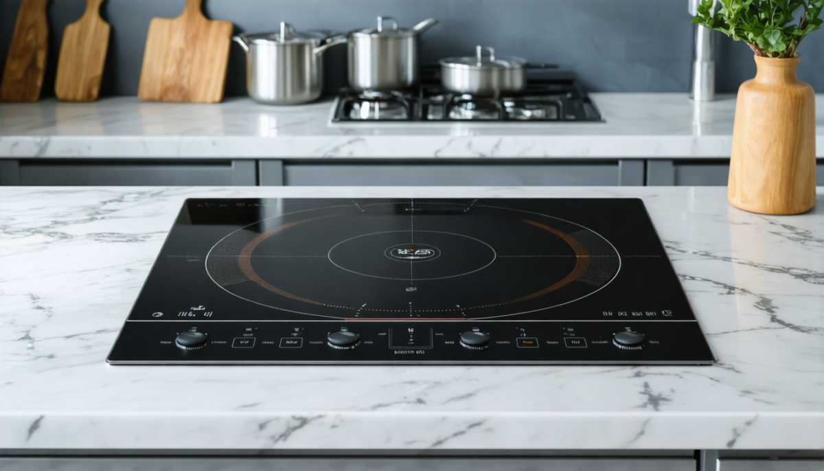 découvrez comment différencier la surchauffe dangereuse de la chaleur résiduelle sur une plaque à induction pour une utilisation en toute sécurité.