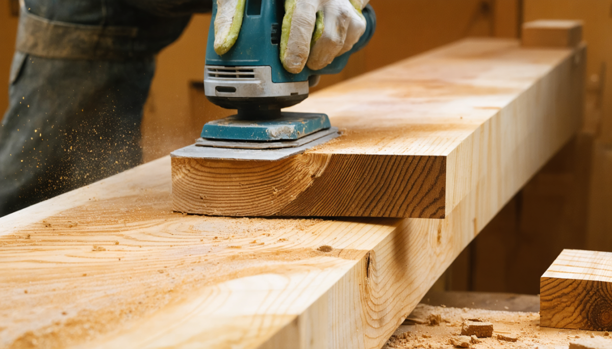 découvrez des techniques efficaces et faciles pour poncer une poutre aux formes irrégulières, afin d'obtenir une finition lisse et professionnelle pour vos projets de menuiserie.