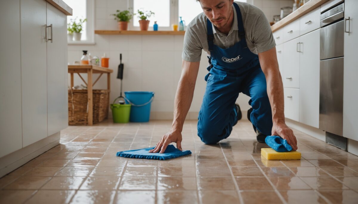 Mon expérience avec la lessive Saint Marc : un allié efficace pour un carrelage impeccablement propre