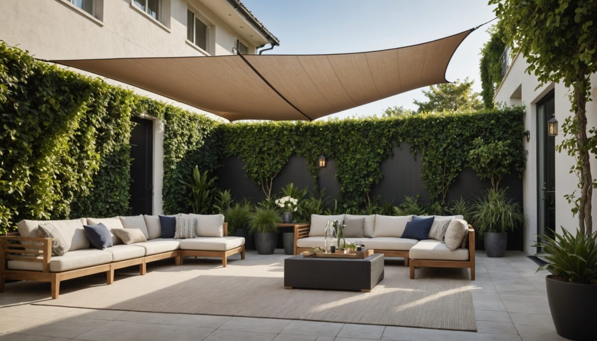 Choisissez la toile d’ombrage idéale pour chaque climat et protégez votre terrasse avec style