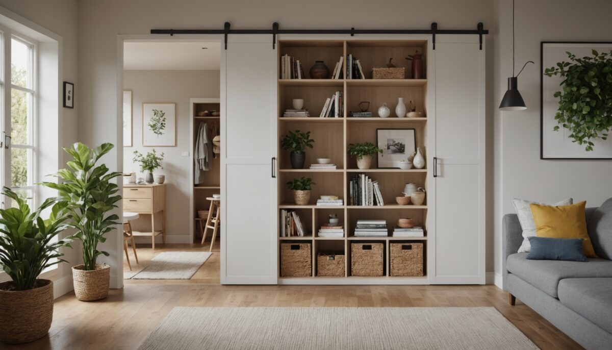 Astuces pratiques pour remplir l’espace entre le mur et une porte coulissante