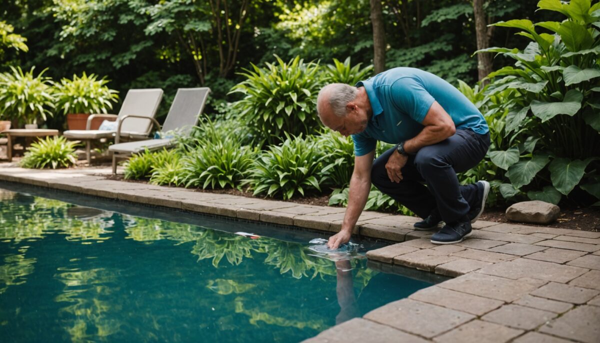 Comment réagir face à la découverte de cailloux sous le liner de votre piscine ?