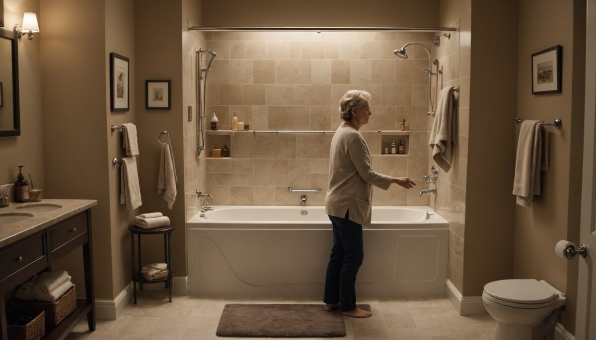 Les raisons derrière mon choix d'une baignoire à porte pour personnes à mobilité réduite