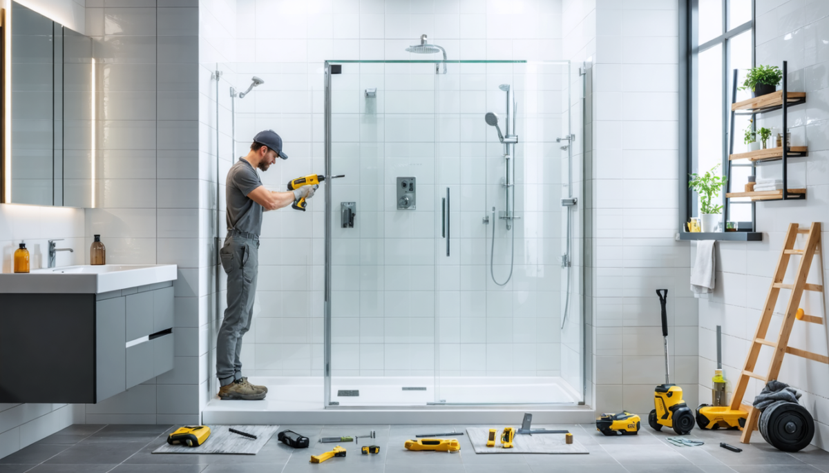 découvrez notre guide pratique pour installer facilement une cloison de douche à mi-hauteur et optimisez votre espace salle de bain avec style et fonctionnalité.