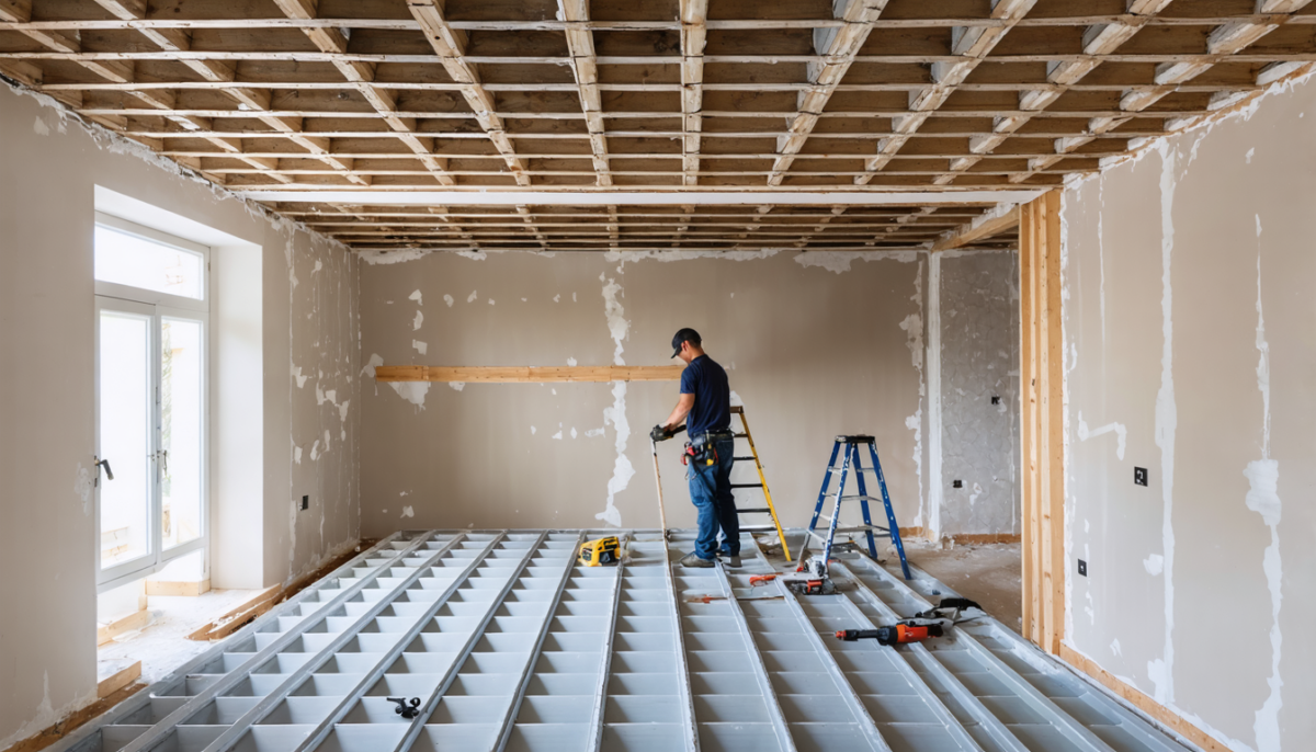 découvrez comment installer un faux plafond sur un ancien plafond en lattis-plâtre, les étapes à suivre et les précautions à prendre pour réussir vos travaux facilement et en toute sécurité.