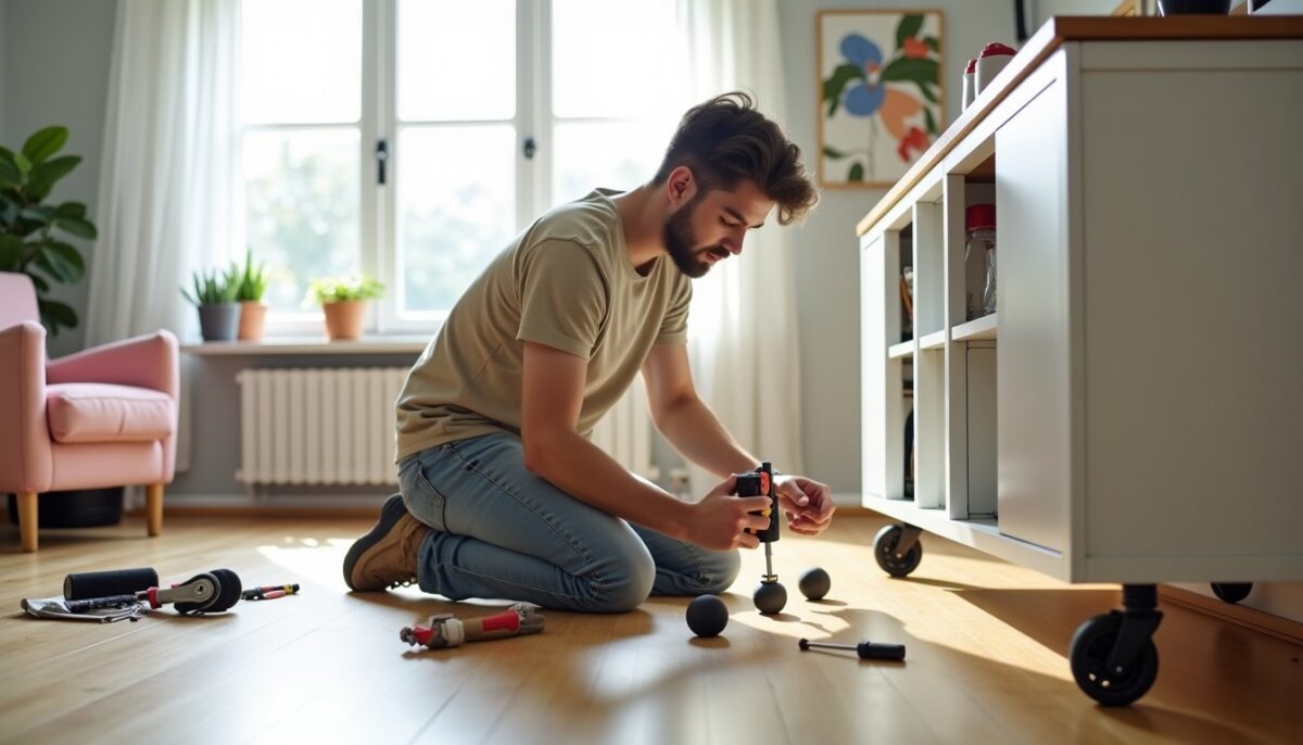 Installer des roulettes sur votre meuble KALLAX IKEA : guide pratique et astuces