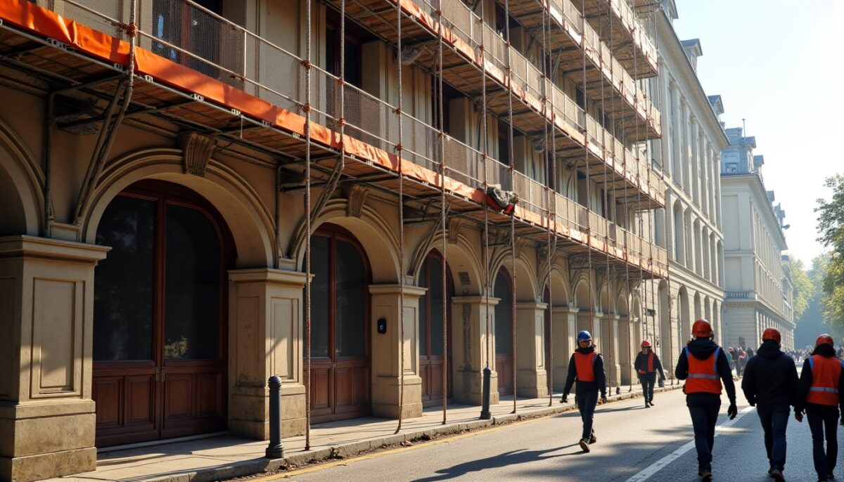 Ravalement de façade : quelles responsabilités pour le nu-propriétaire et l'usufruitier ?
