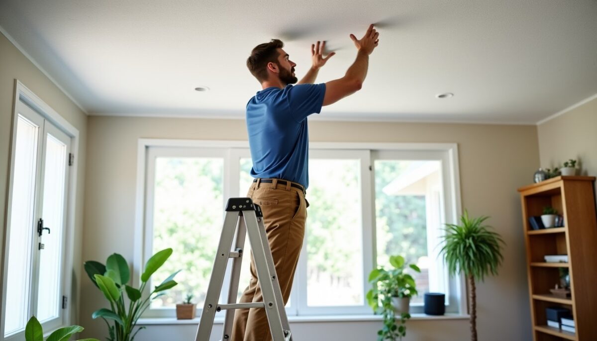 Tout savoir sur la pose de la toile de verre au plafond : avantages, conseils et avis d'experts