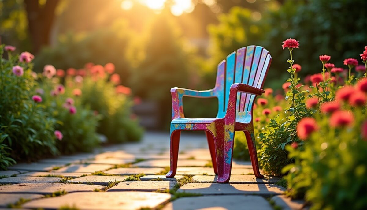 Astuces créatives pour transformer vos chaises en plastique