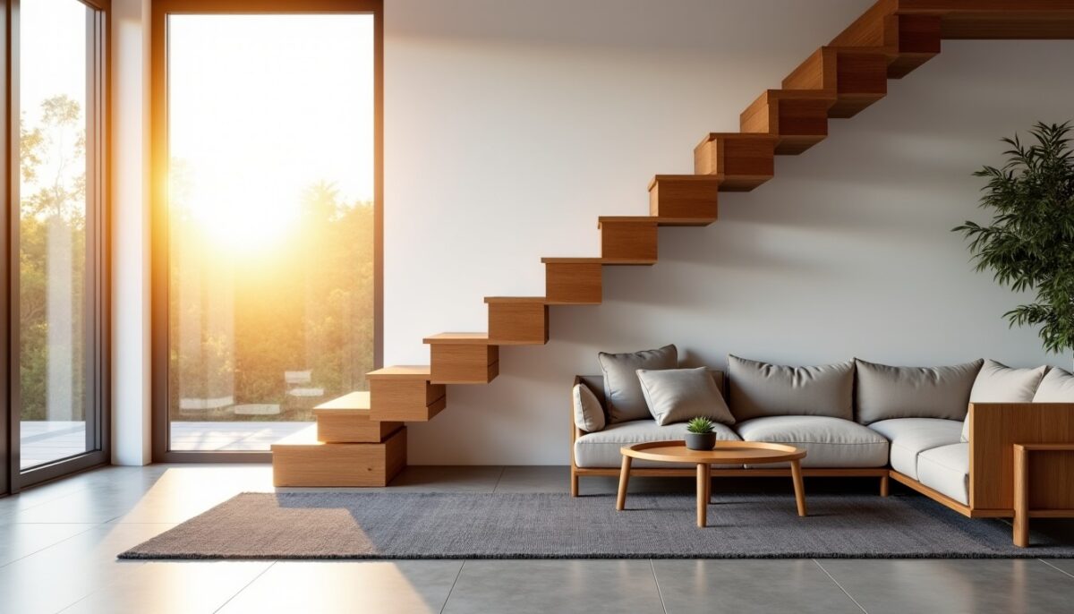 Escalier en parquet flottant : astuce design ou piège à éviter ?