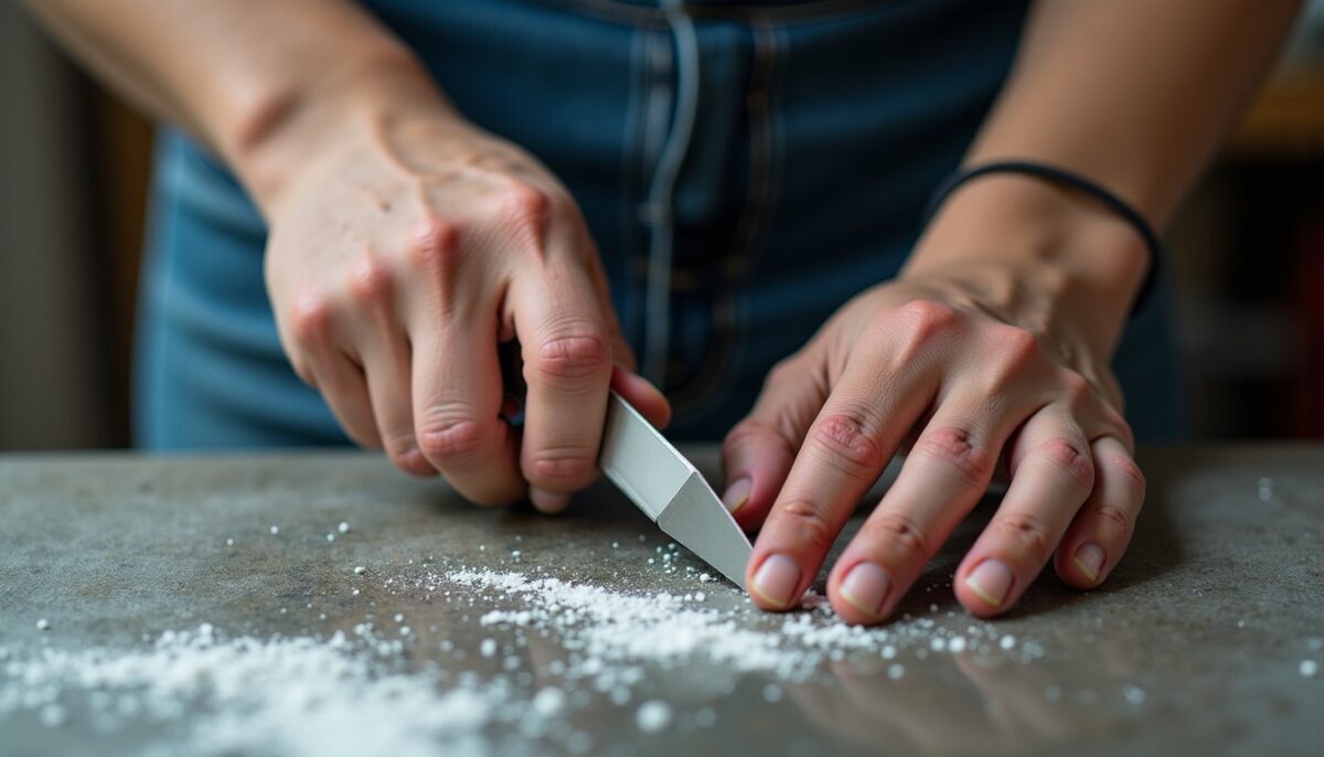Astuce : retirer de la colle sur de l'aluminium peint sans l'endommager