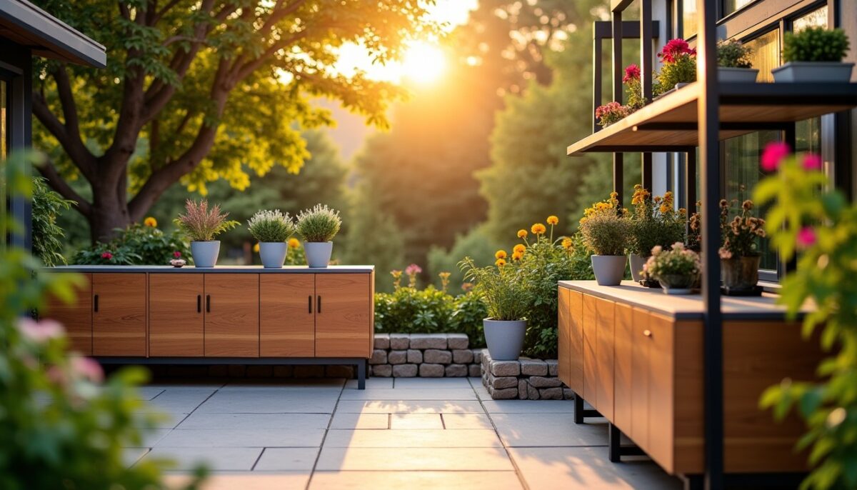 Comment choisir les rangements idéaux pour aménager vos espaces extérieurs ?