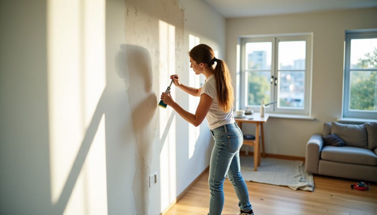 Comment préparer parfaitement un mur avant de peindre sur du papier peint sans mauvaises surprises