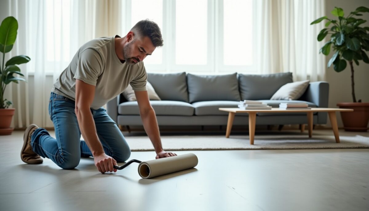 Les astuces incontournables pour remettre à plat un lino qui gondole