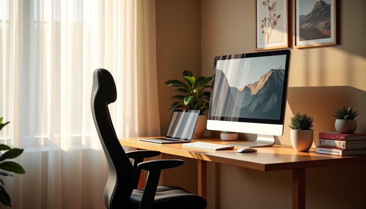 Optimisez votre bureau à domicile : conseils pour un espace alliant confort, design et performance