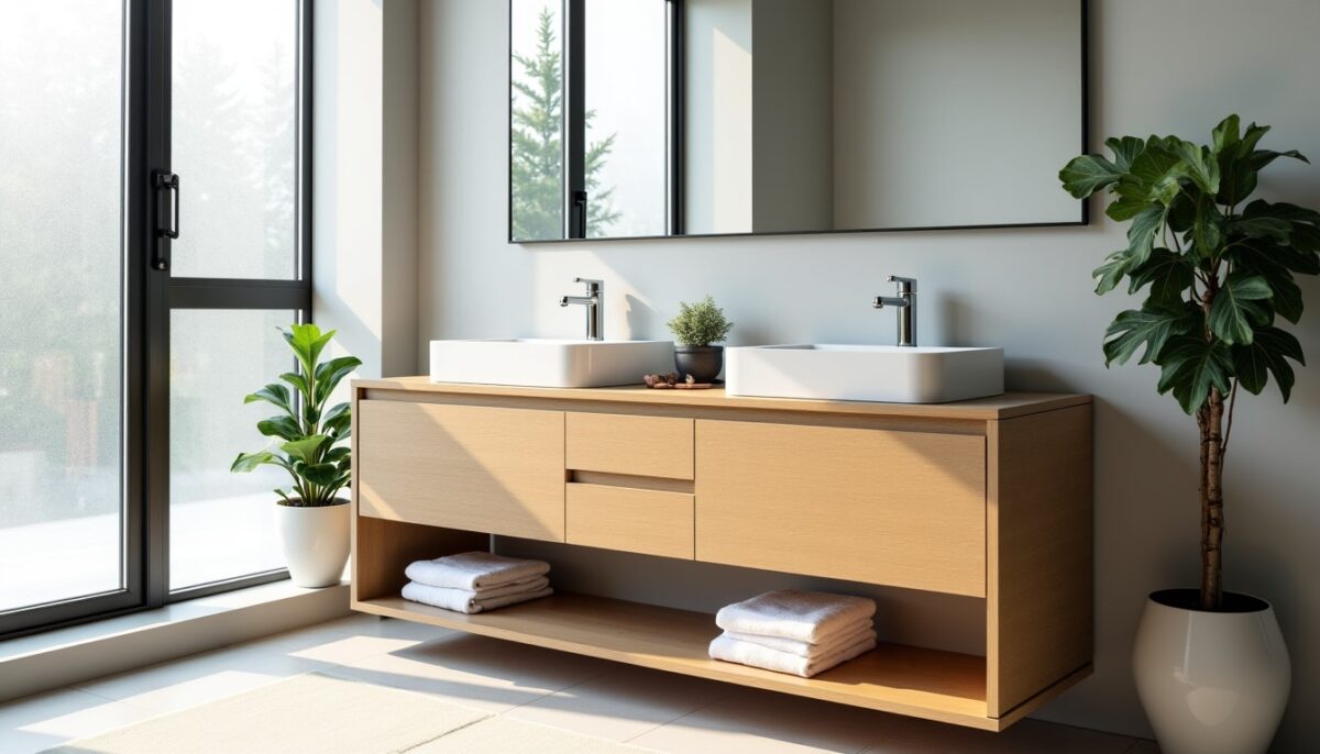Petit meuble de salle de bains : allier praticité et design avec style
